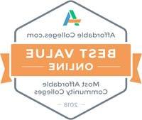 Affordable Colleges badge